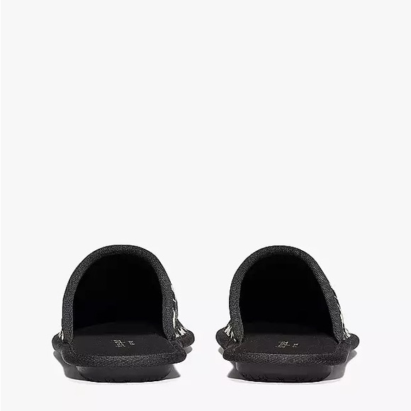 NWT Kate Spade Spade Flower Jacquard Dove Slippers - Picture 4 of 7